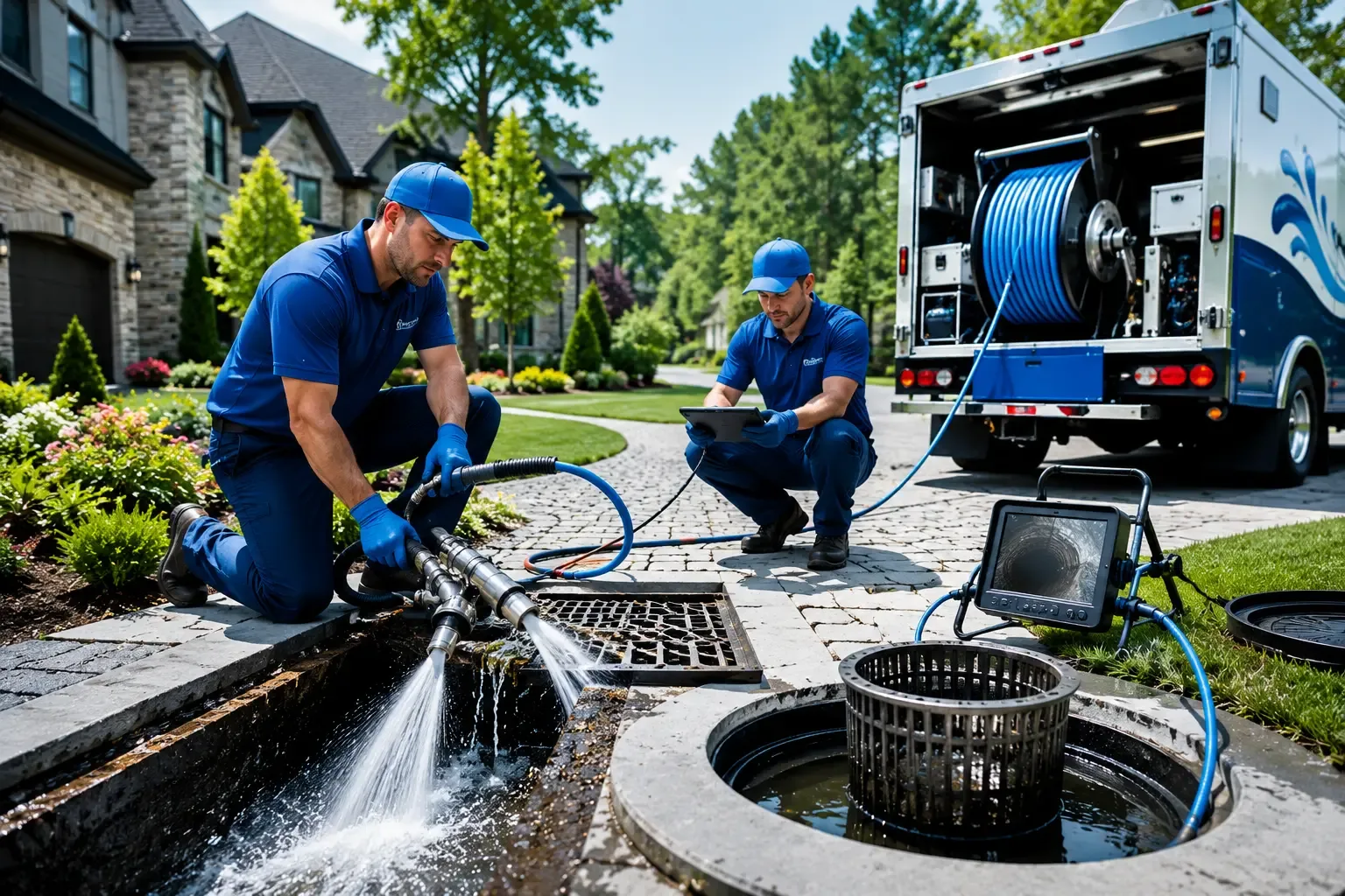 Local outdoor drain cleaning professionals in North Berwick, ME